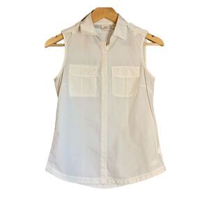 3 for $30! Eastern Mountain Sports white tank top